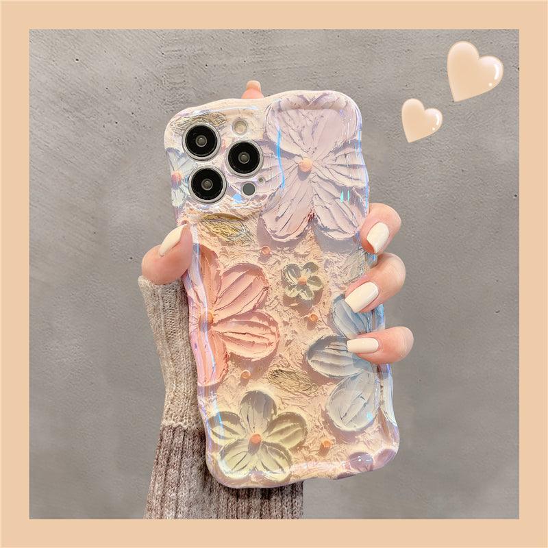 French Vintage Oil Painting Flowers iPhone Case - Most iPhone Case