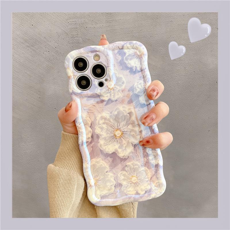 French Vintage Oil Painting Flowers iPhone Case - Most iPhone Case