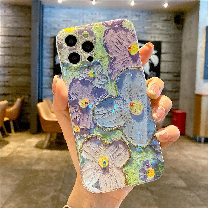 iPhone Case|Vintage Oil Painting Flower - Most iPhone Case