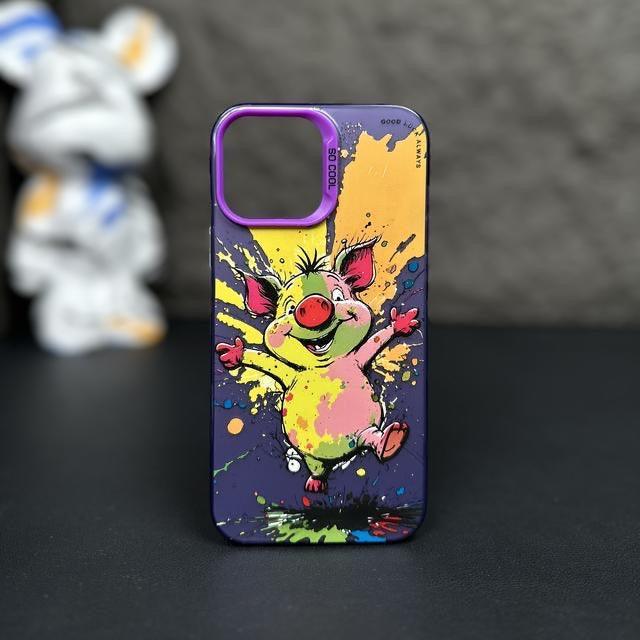 Colorful graffiti iPhone case - Phone Fashion Case