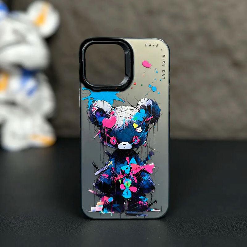 Colorful graffiti iPhone case - Phone Fashion Case