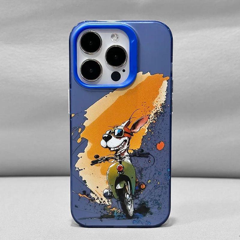 Colorful graffiti iPhone case - Phone Fashion Case