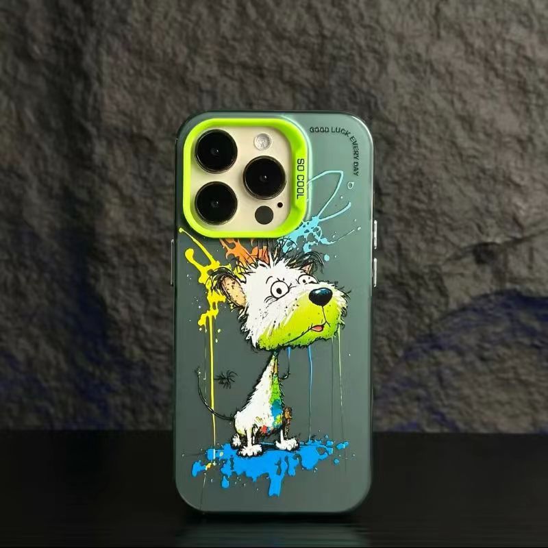 Colorful graffiti iPhone case