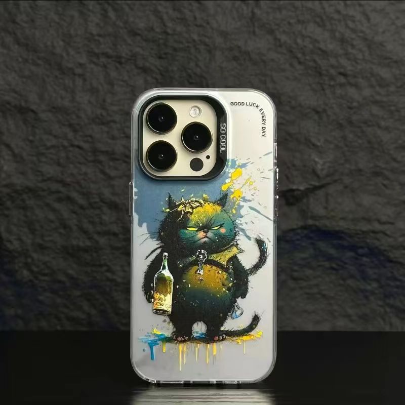 Colorful graffiti iPhone case