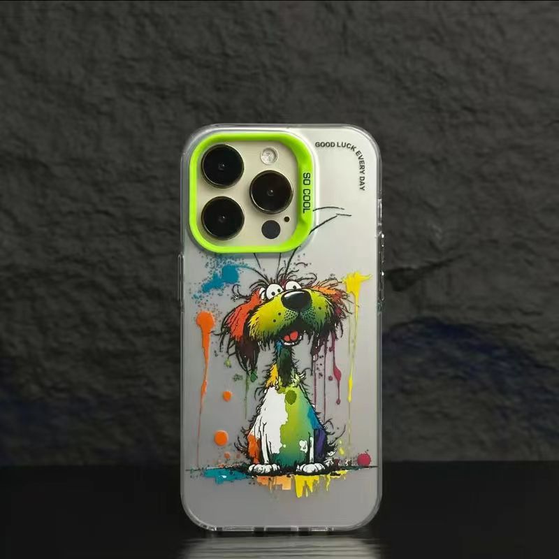 Colorful graffiti iPhone case