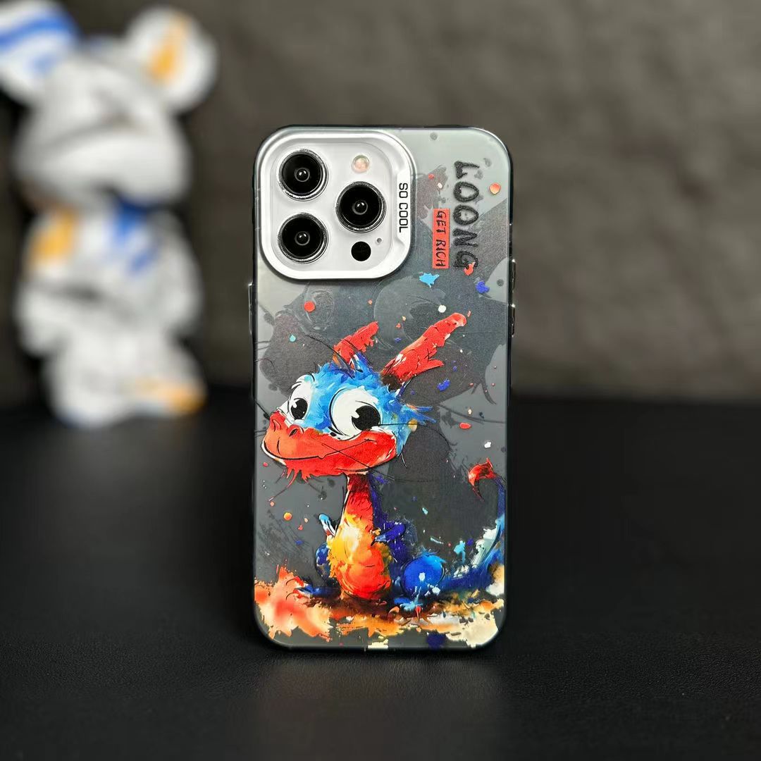 Colorful graffiti iPhone case