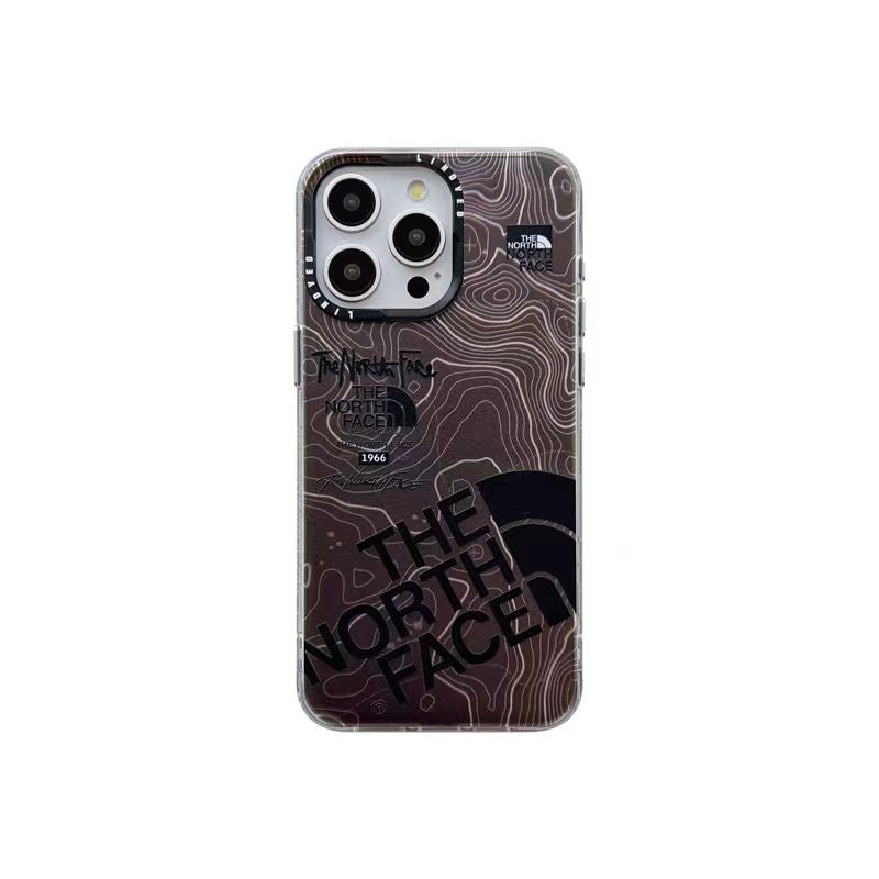 Frosted electroplated iPhone case