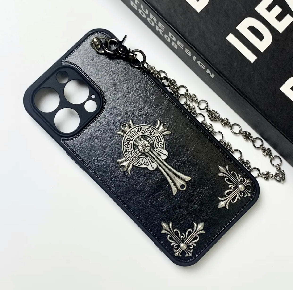 Stylish leather iPhone case