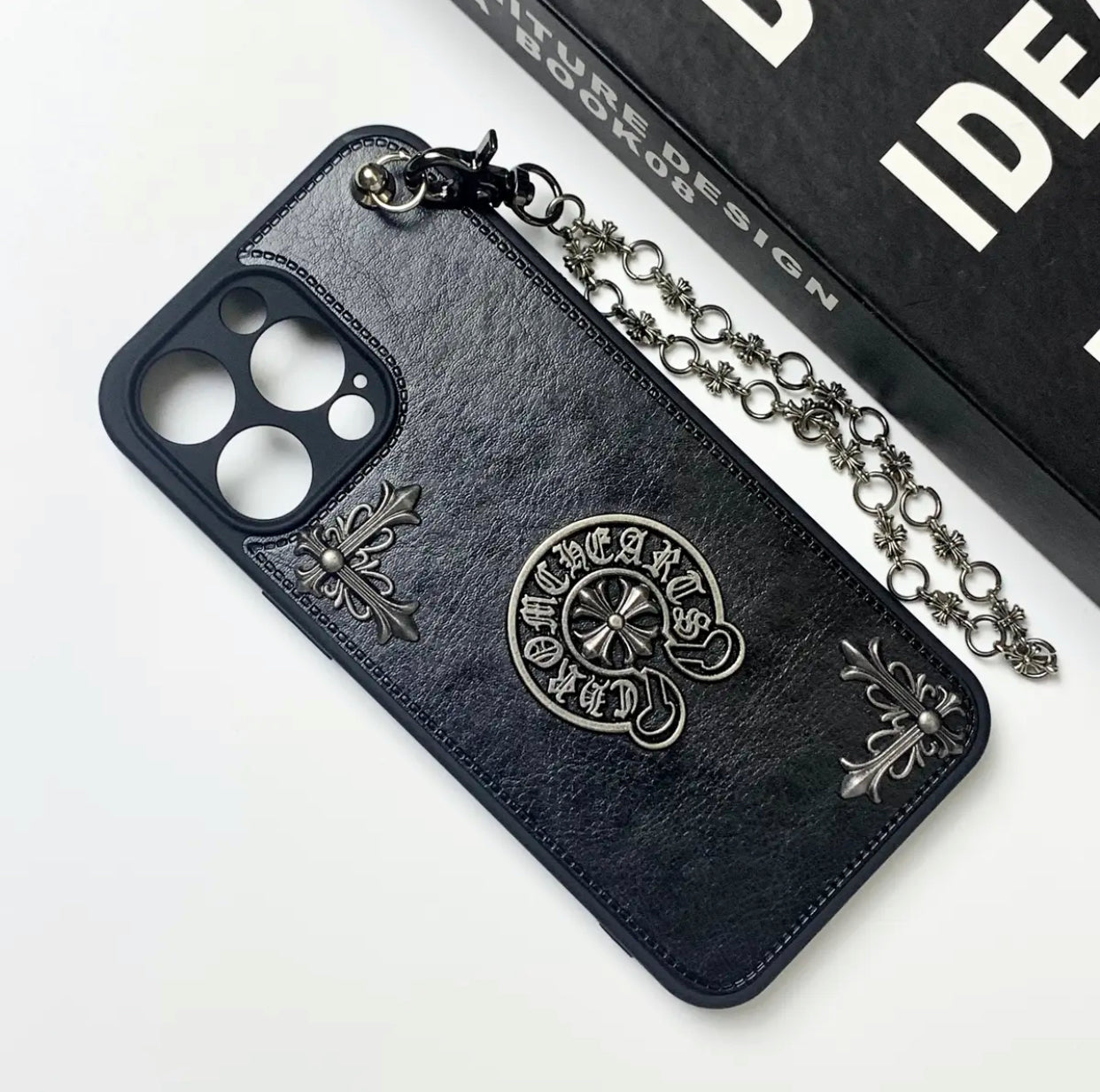 Stylish leather iPhone case