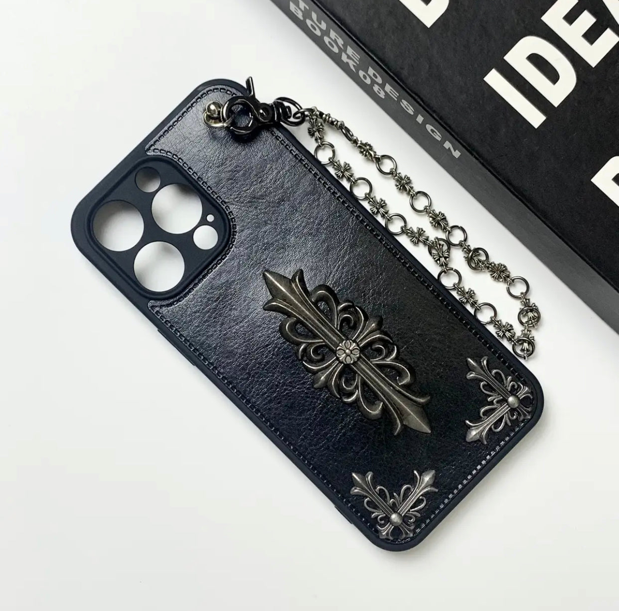 Stylish leather iPhone case