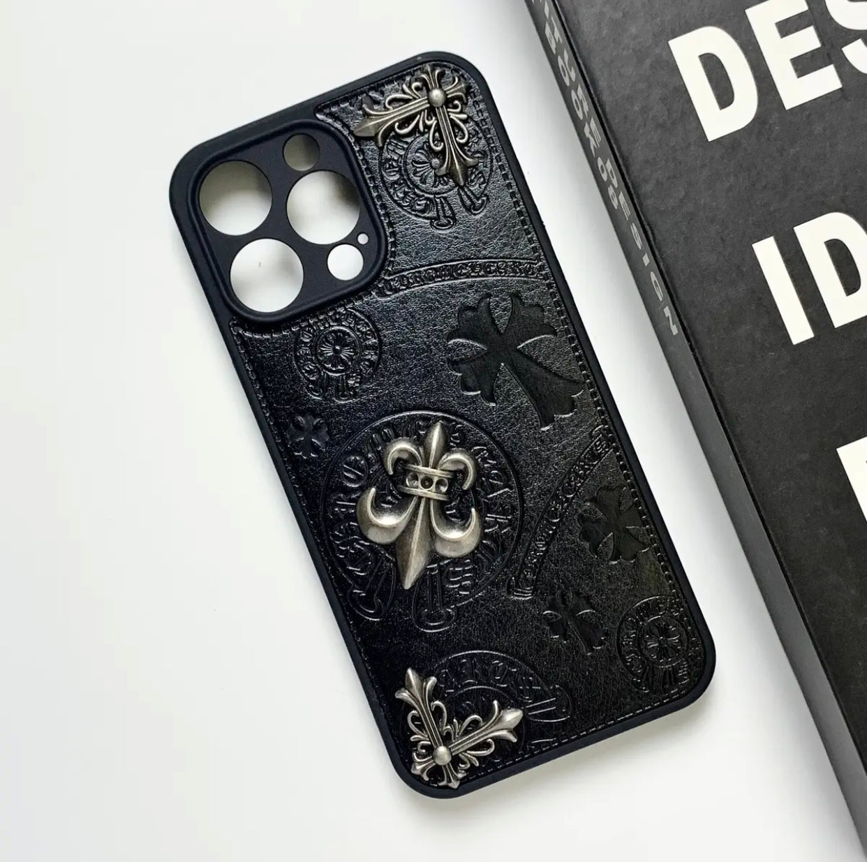 Stylish leather iPhone case