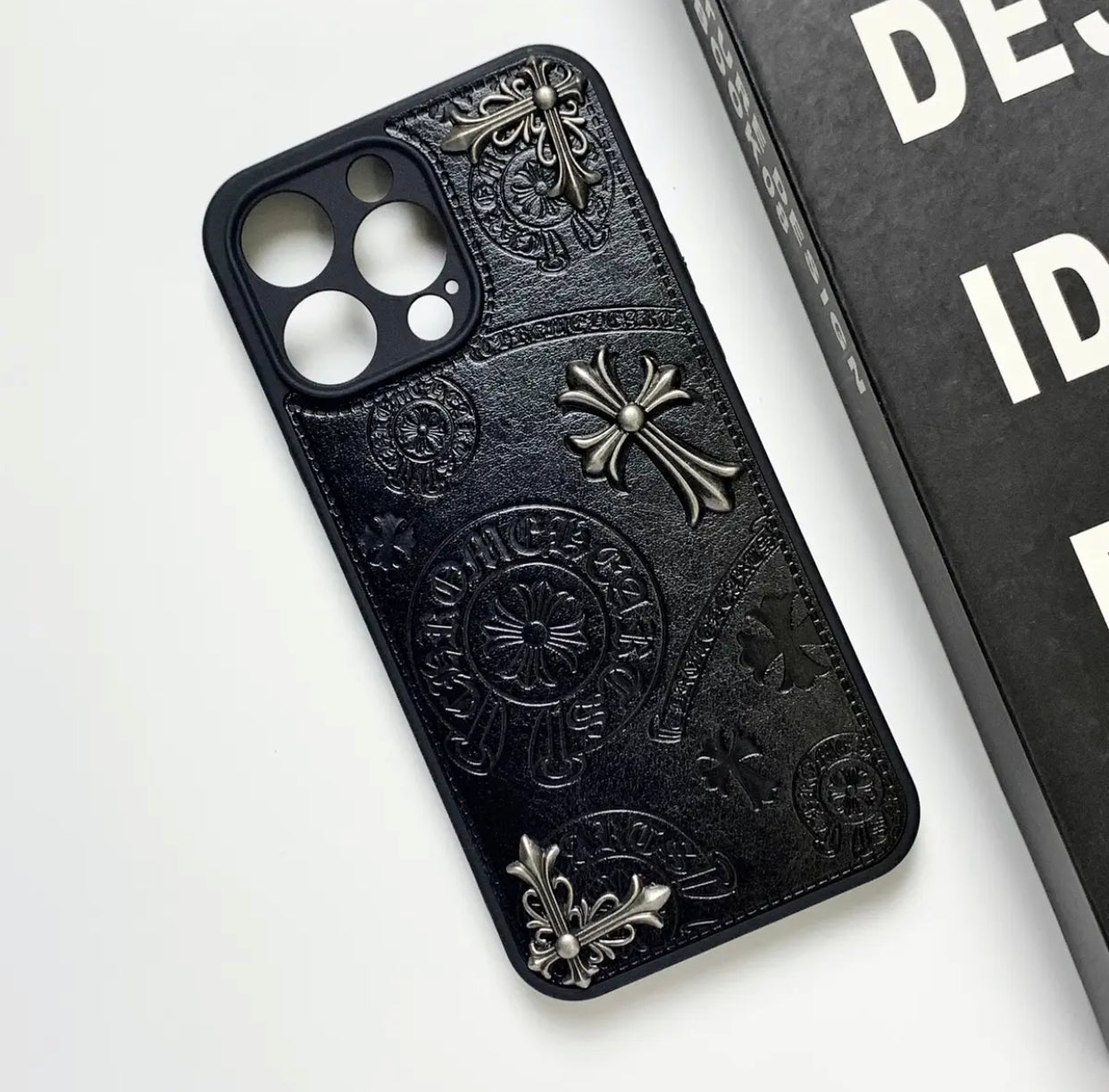 Stylish leather iPhone case