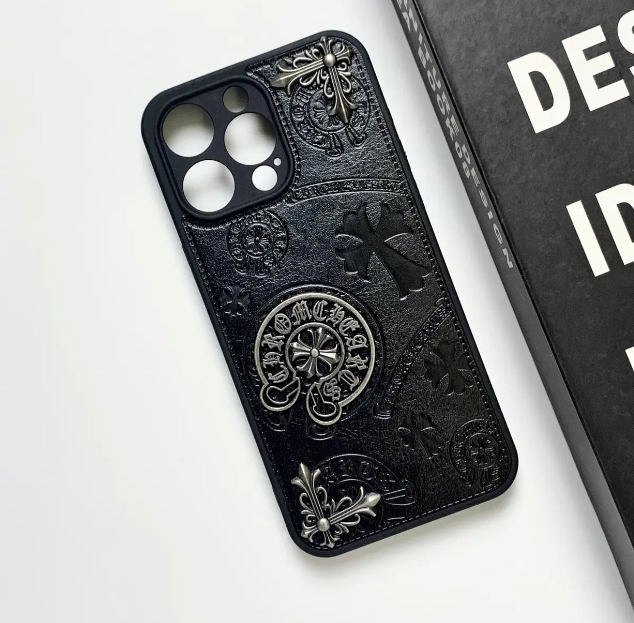 Stylish leather iPhone case