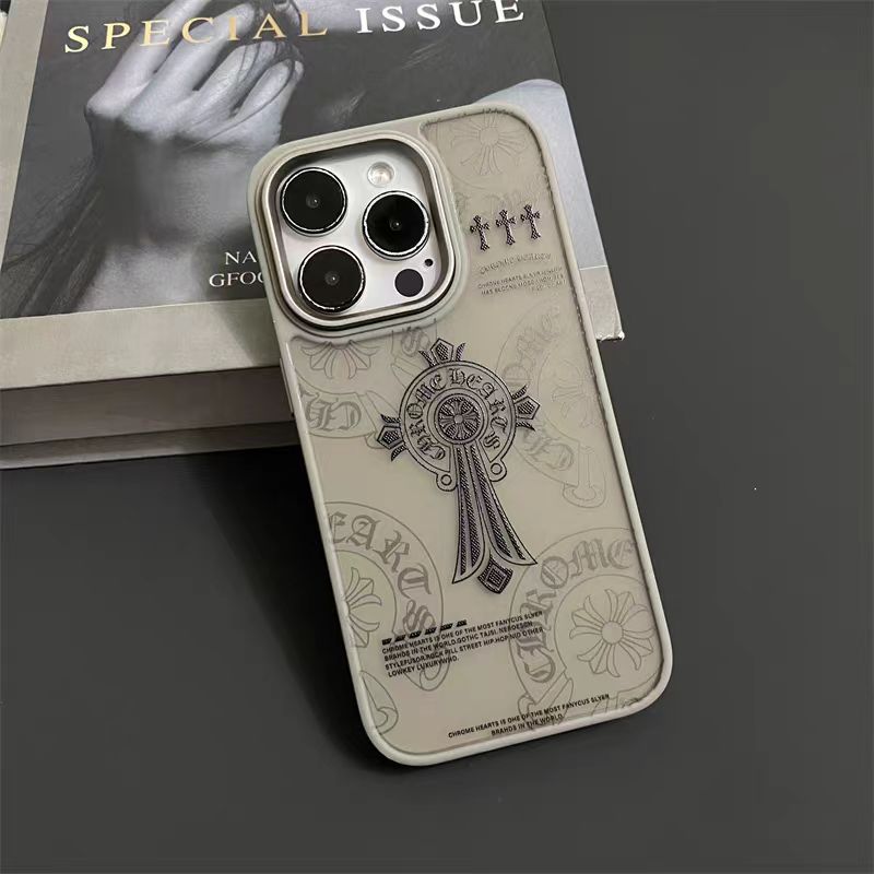 Frosted semi-transparent iPhone case