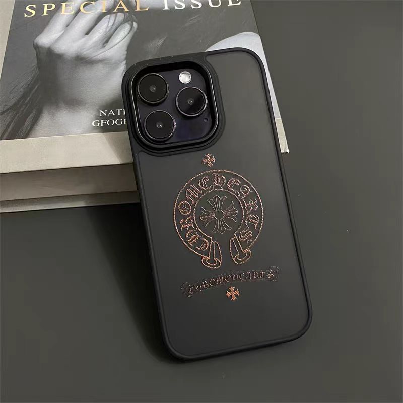 Frosted semi-transparent iPhone case