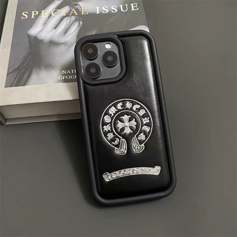 Stylish leather iPhone case