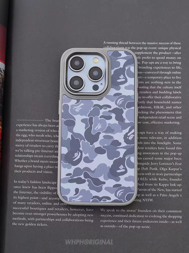 [Magsafe]Frosted camouflage iPhone case