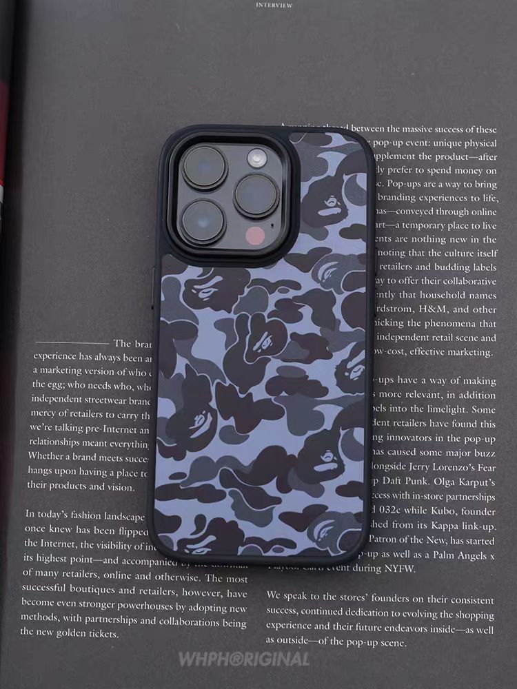 [Magsafe]Frosted camouflage iPhone case