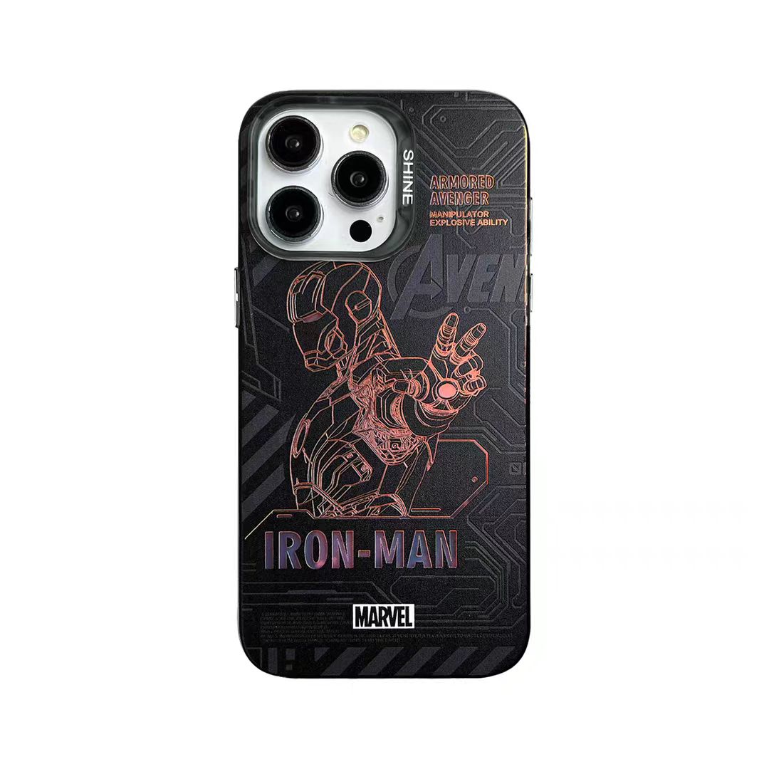 【Spider-Man&Iron Man】Anime iPhone Case