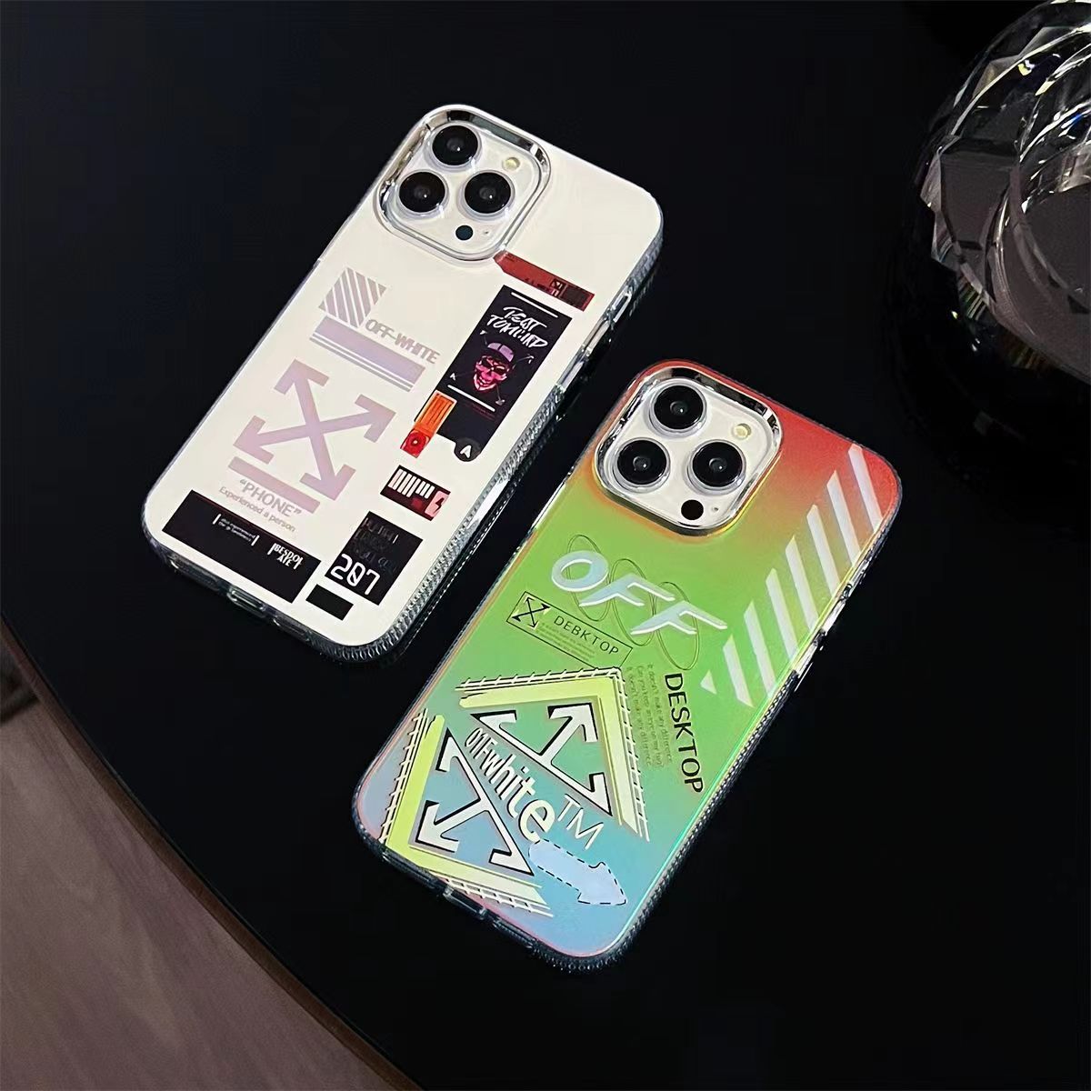 Frosted laser iPhone case