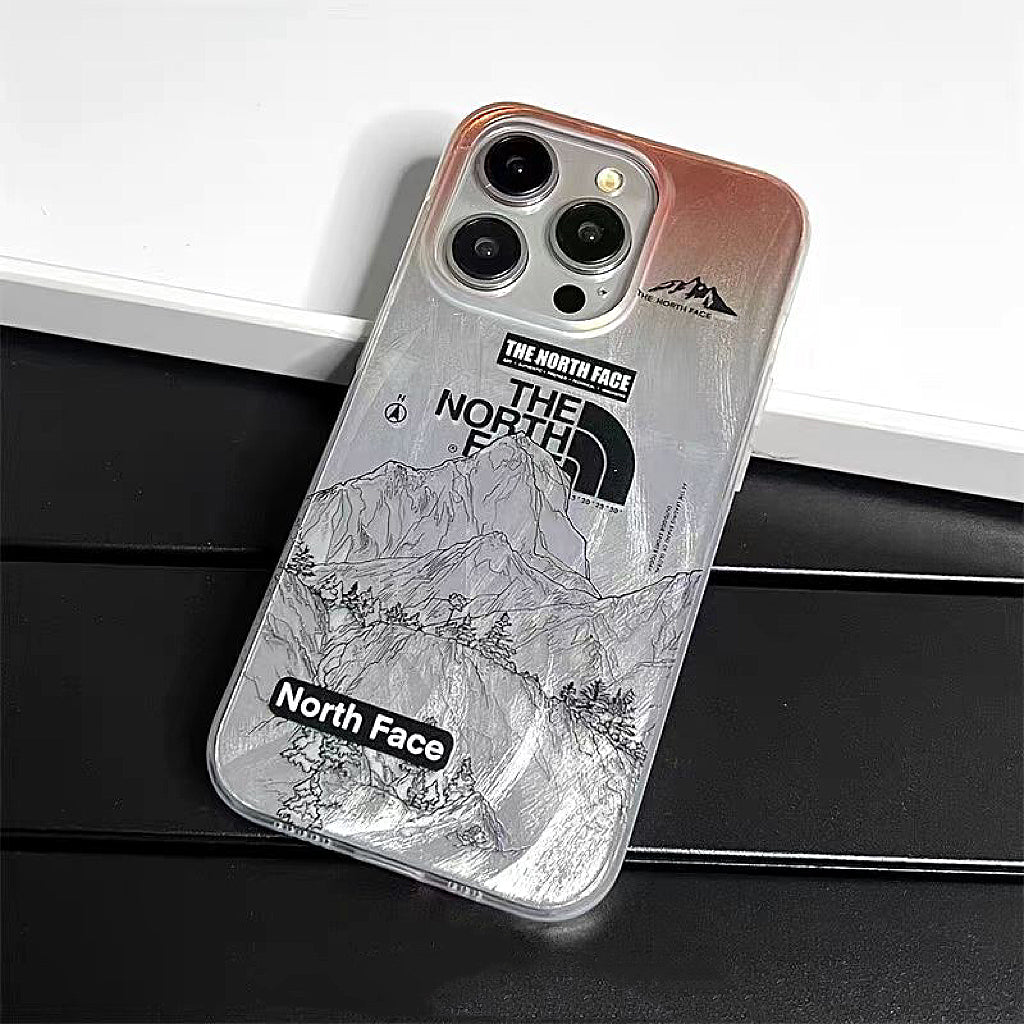 Frosted electroplated trend iPhone case