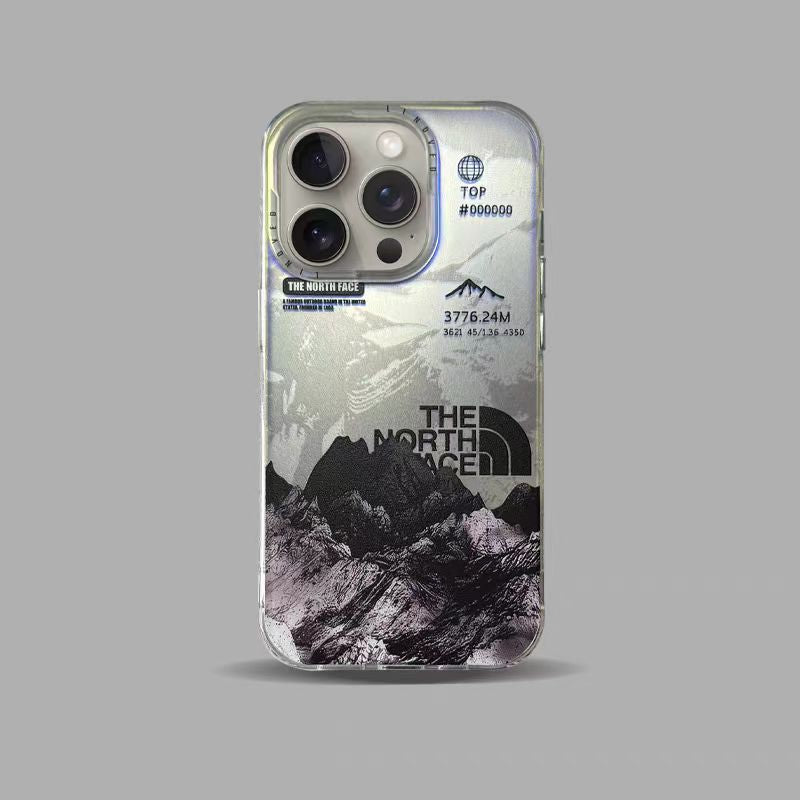 Frosted fashion landscape iPhone case