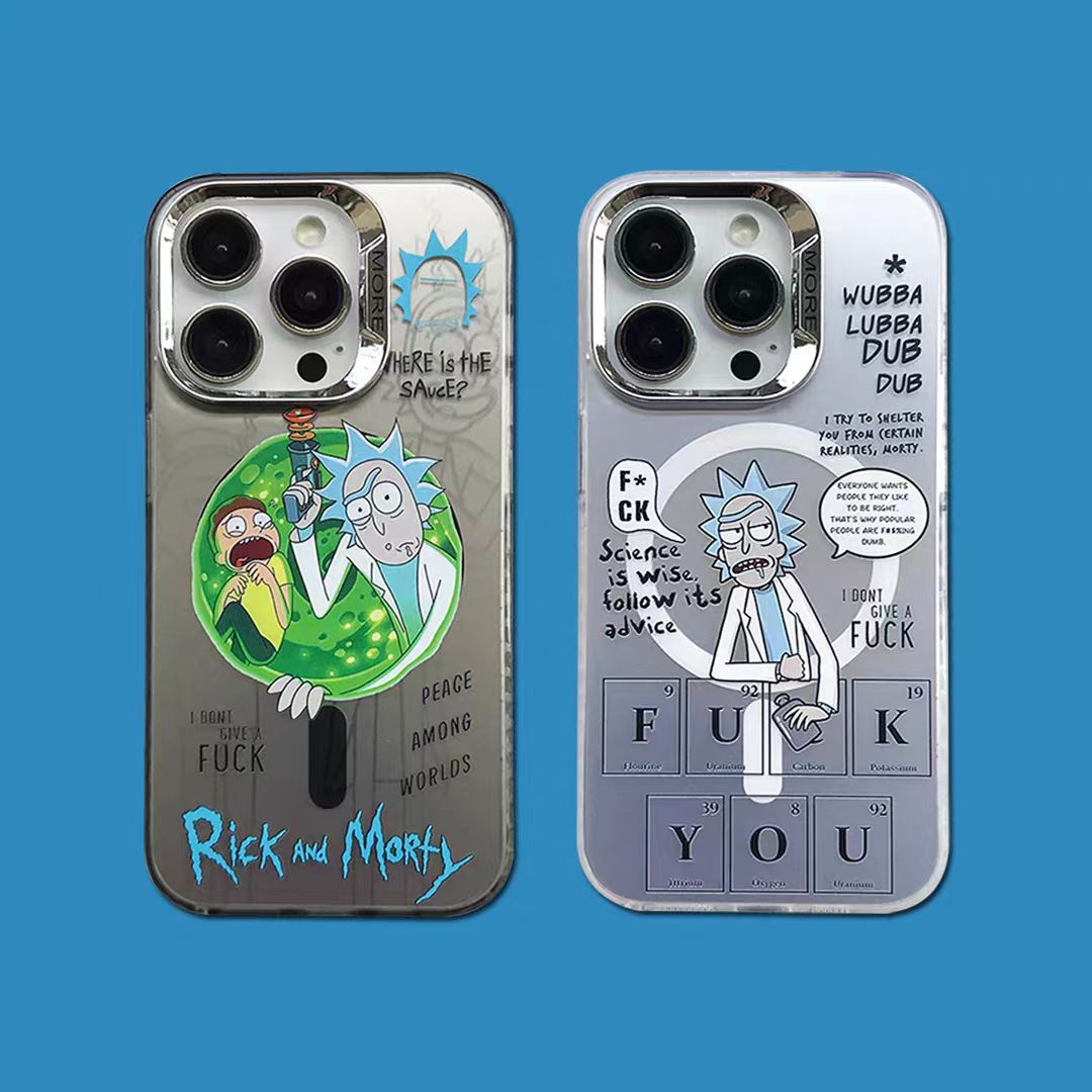 【Rick and Morty】Anime iPhone Casei