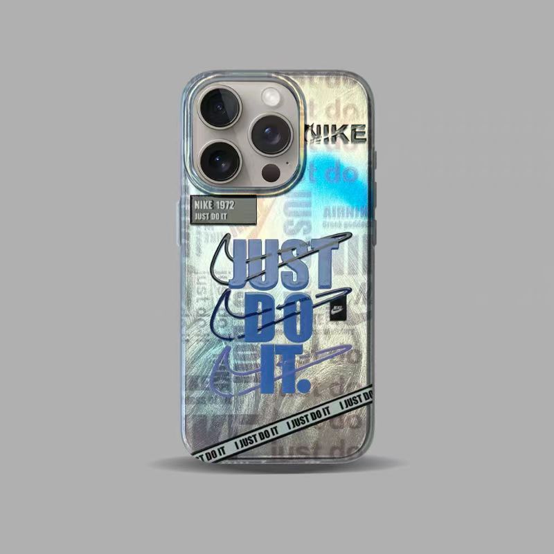 Frosted electroplated sports iPhone case