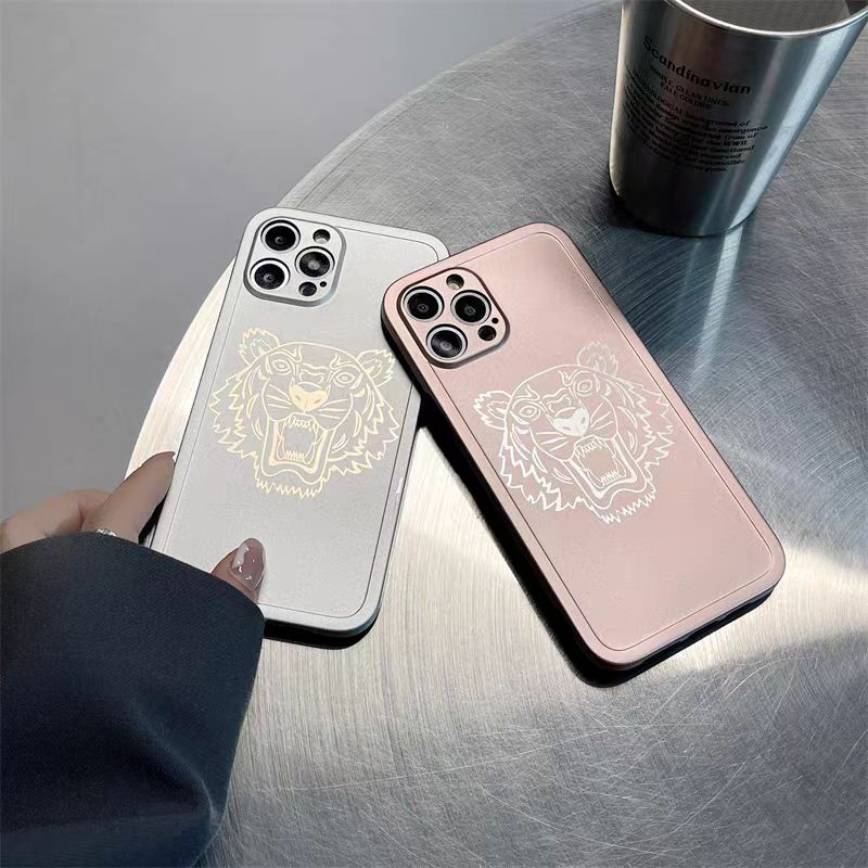 Frosted silicone simple iPhone case