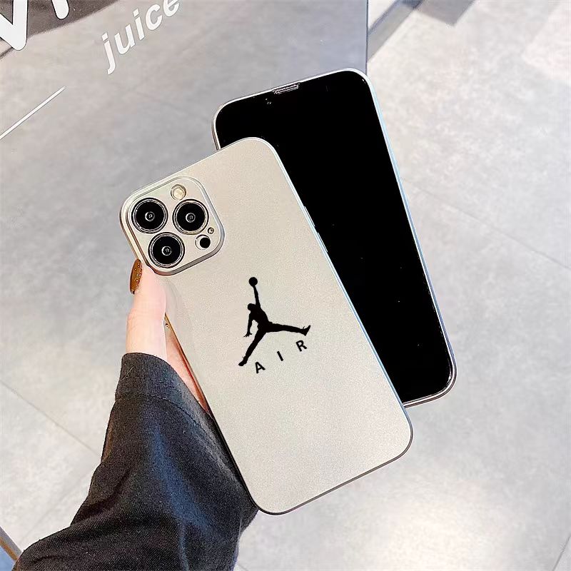 Frosted silicone simple iPhone case