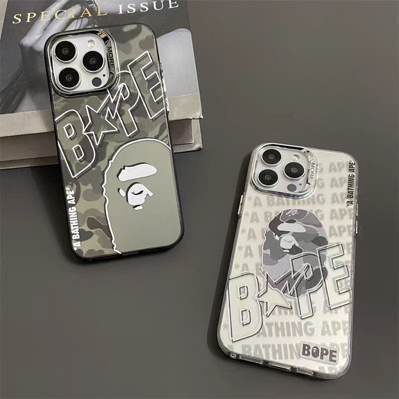 Frosted electroplated trend iPhone case