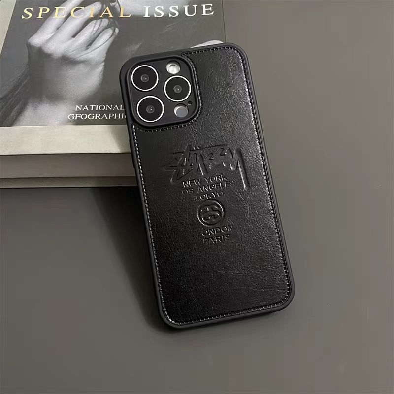 Stylish leather iPhone case