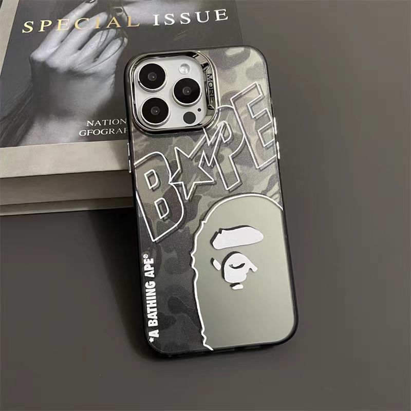 Frosted electroplated trend iPhone case