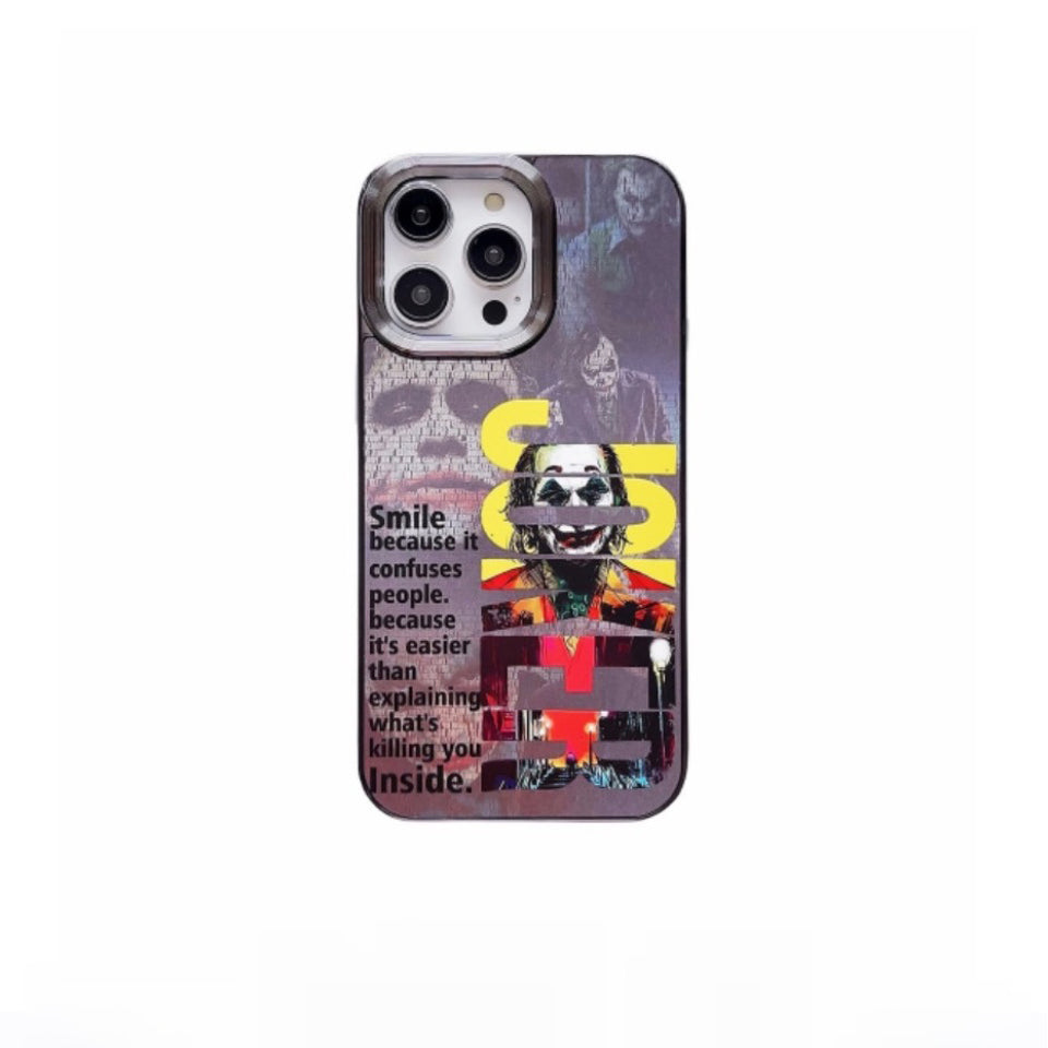 Joker style iPhone case