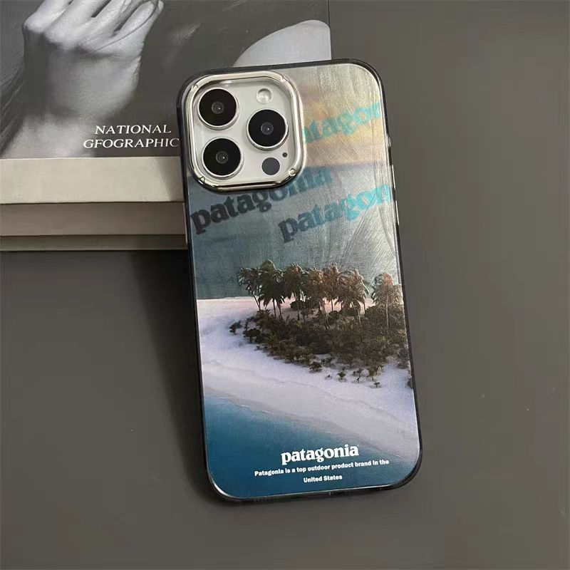 Frosted laser gradient iPhone case