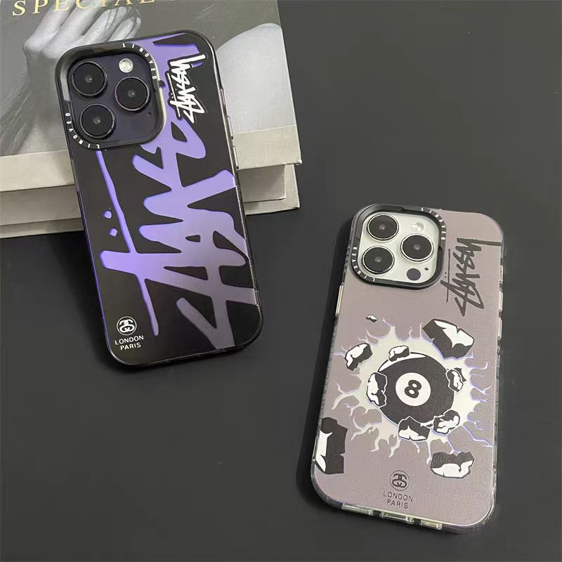 Frosted graffiti style iPhone case