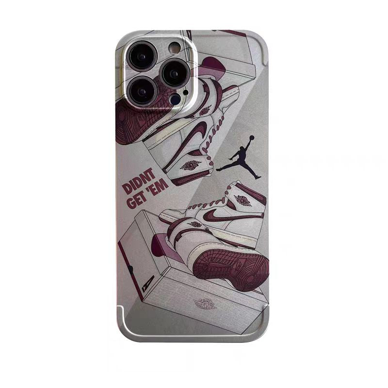 Frosted sports shoe iPhone case