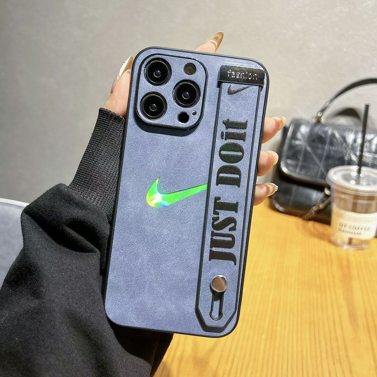 【Sport】Stylish Suede Leather iPhone case