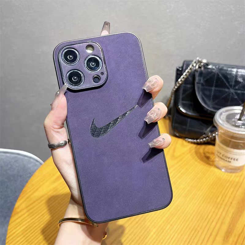 【Sport】Stylish Suede Leather iPhone case