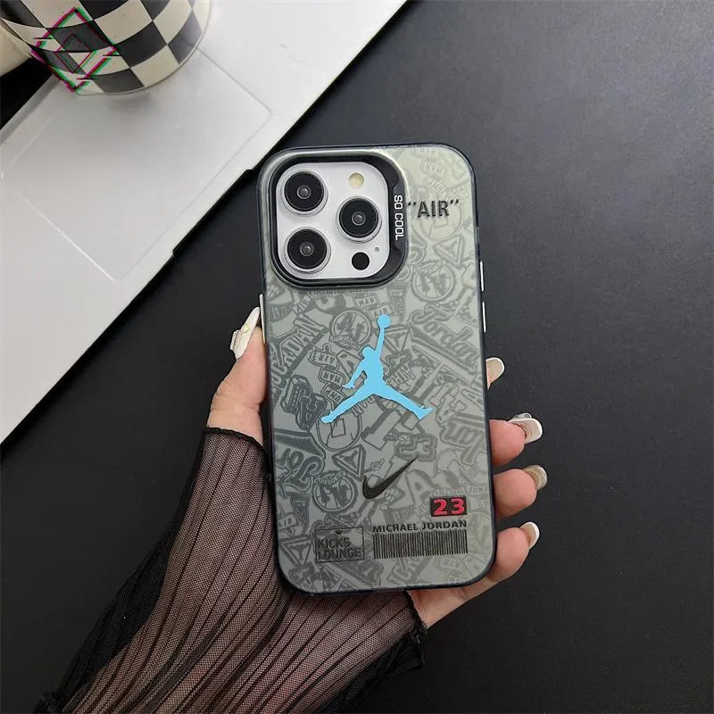 Frosted sports style iPhone case