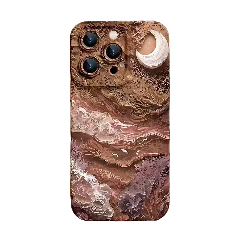 Painted phone case