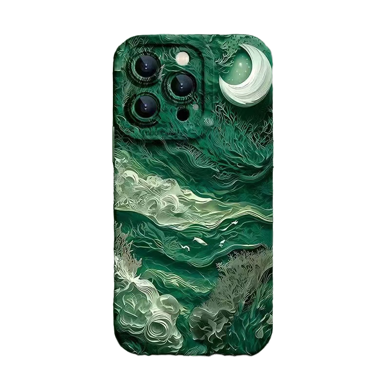 Painted phone case