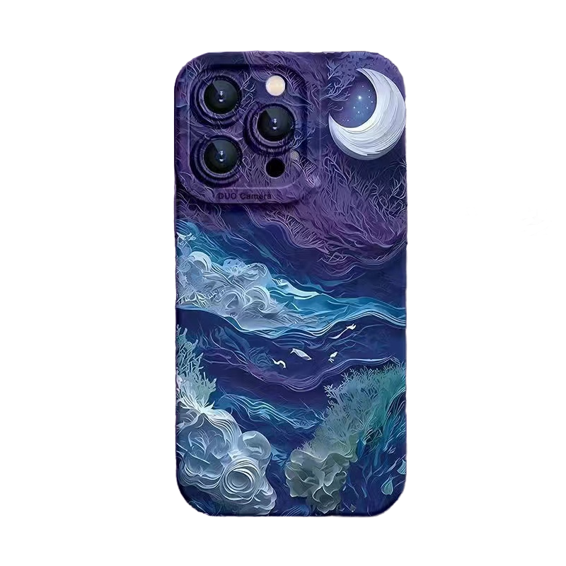 Painted phone case