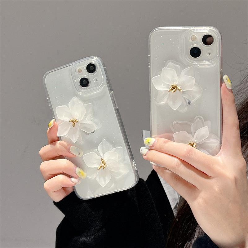 High-end Stereoscopic Flowers iPhone Case - Most iPhone Case