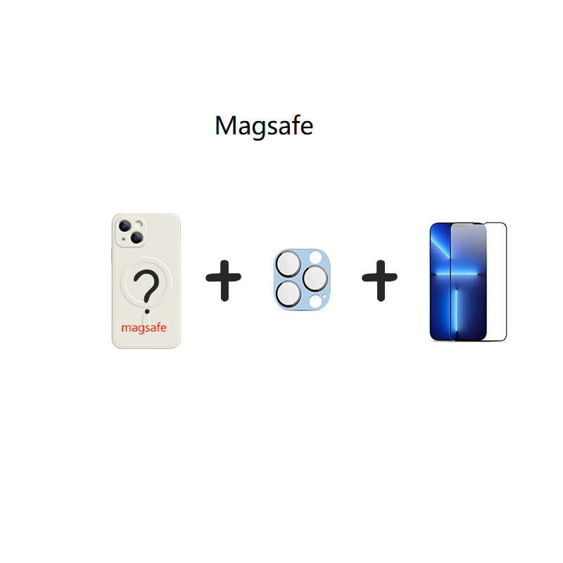 🎁 Random MagSafe Phone Case, Lens Protector, and Tempered Glass Bundle