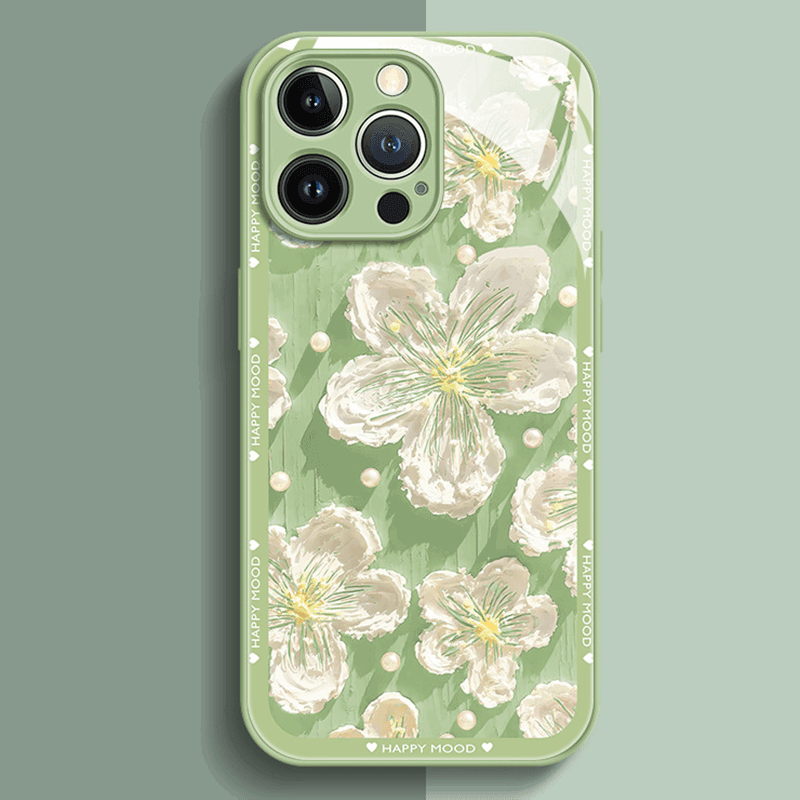 Ins New Oil Painting Flower iPhone Case - Most iPhone Case