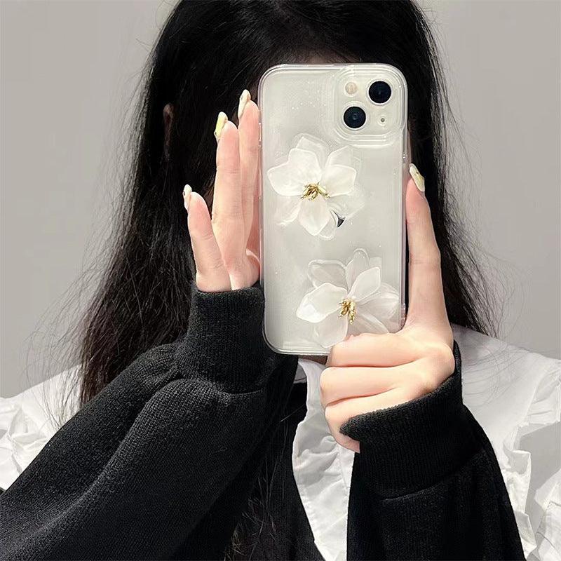 High-end Stereoscopic Flowers iPhone Case - Most iPhone Case