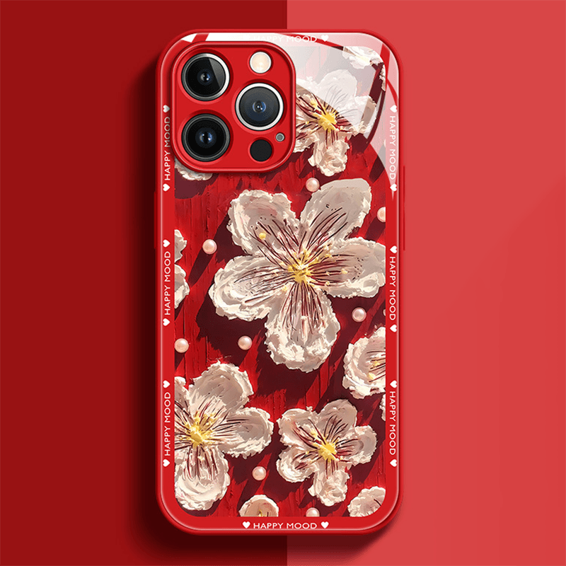 Ins New Oil Painting Flower iPhone Case - Most iPhone Case