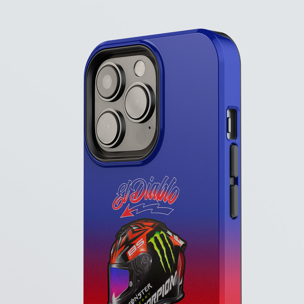 Fabio Quartararo 2022 helmet Moto GP Phone case