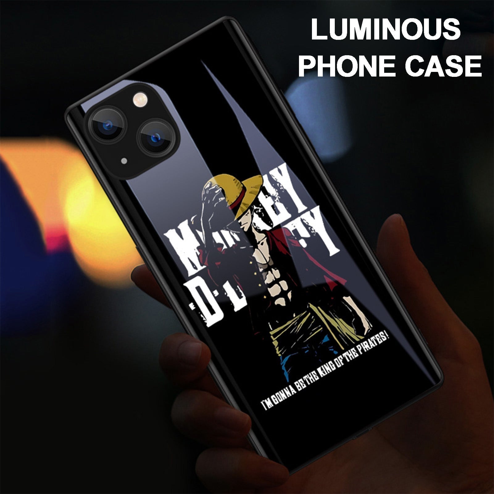 【Luffy】Anime  flash iPhone Case